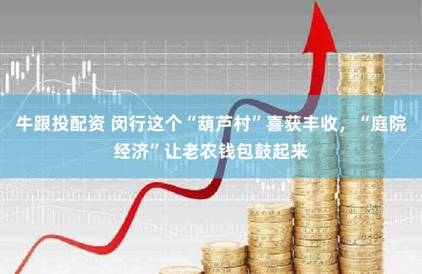 牛跟投配资 闵行这个“葫芦村”喜获丰收，“庭院经济”让老农钱包鼓起来