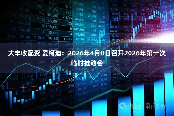 大丰收配资 爱柯迪：2026年4月8日召开2026年第一次临时推动会