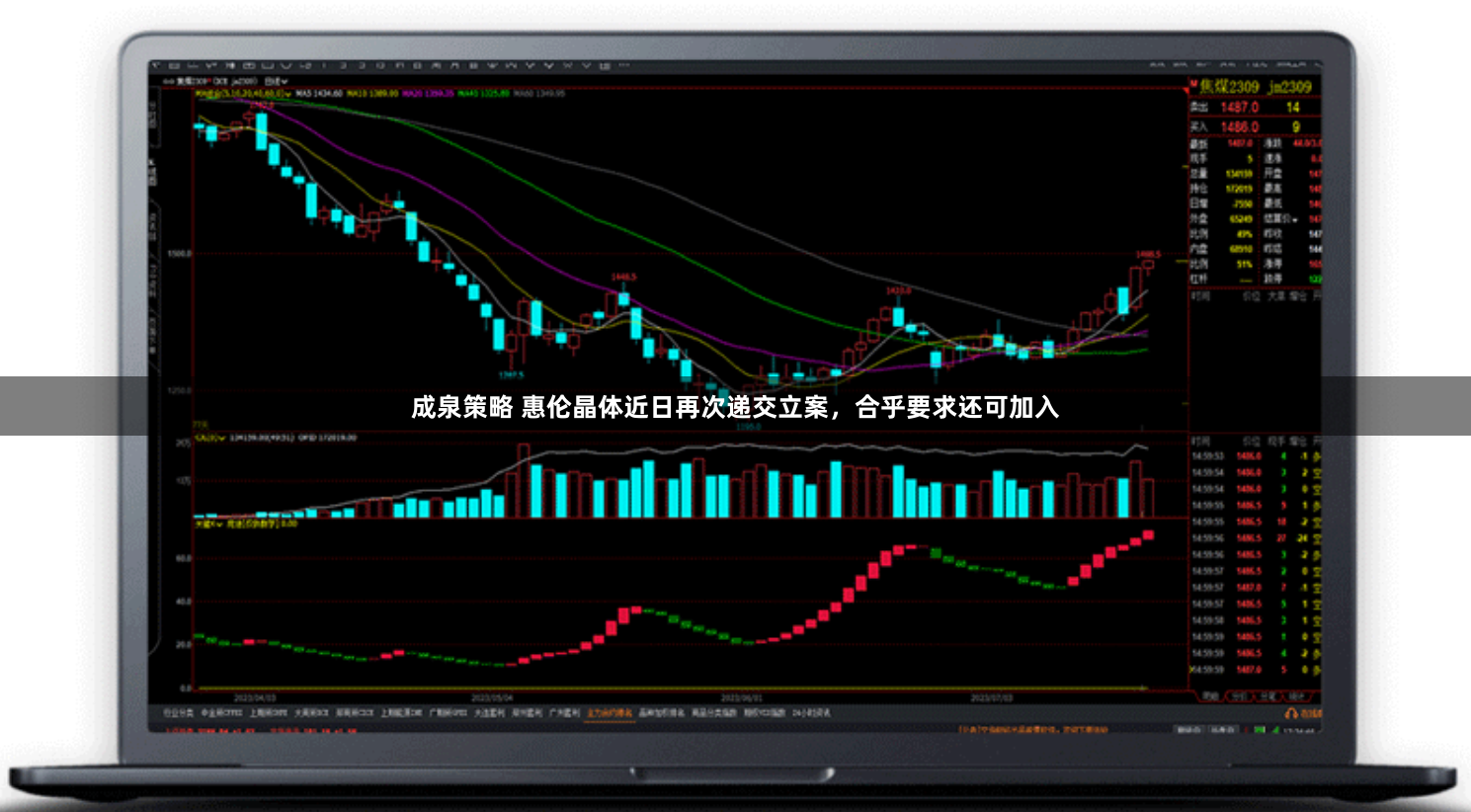 成泉策略 惠伦晶体近日再次递交立案，合乎要求还可加入