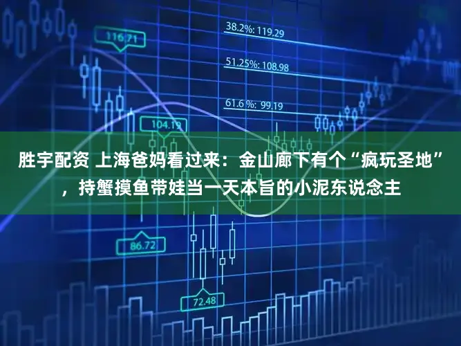 胜宇配资 上海爸妈看过来：金山廊下有个“疯玩圣地”，持蟹摸鱼带娃当一天本旨的小泥东说念主